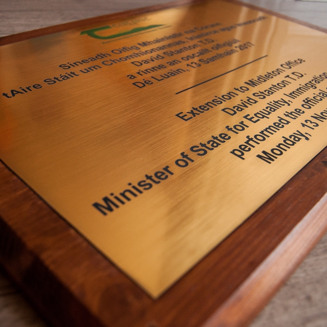 Engraved Plaques